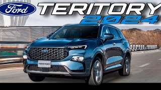 Ford Territory got REDESIGNED in 2024  quick look on new features fordterritory2024 [upl. by Hajidahk]