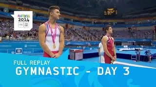 Gymnastics Artistic  Mens Individual All Around  Full Replay  Nanjing 2014 Youth Olympic Games [upl. by Ojiram]