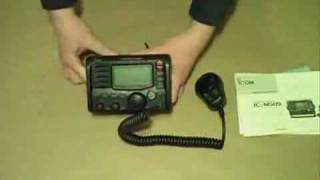 ICOM ICM505 Funkanlage von BusseYachtshopde [upl. by Eylsel]