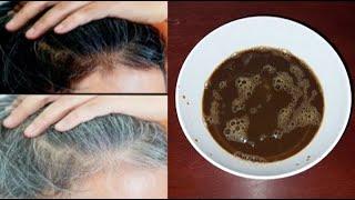 Este Tinte Casero Sólo contiene 2 Ingredientes y Tiñe el Cabello de una aplicada sin Maltratarlo [upl. by Aicele536]