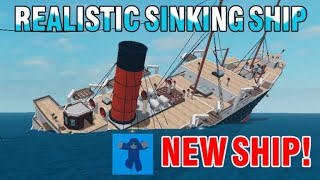 Sinking Ships on Roblox [upl. by Aicatsal523]