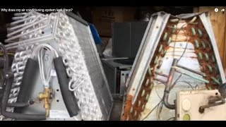 Why does my air conditioning system leak freon [upl. by Shelman]