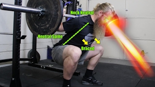 How To Low Bar Squat Torso Angle  Butt Wink  Reaching Depth [upl. by Hafirahs]