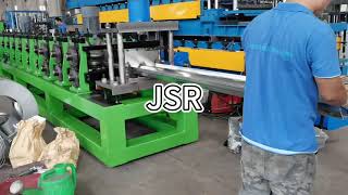 highway guardrail machine from jsrrollformercom [upl. by Evars]