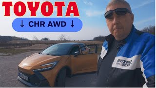 Toyota CHR AWD teszt 2024 [upl. by Naihtniroc]