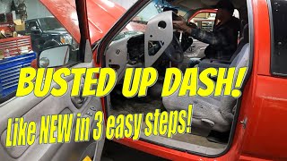 OBS Chevy dash repair made easy DashSkin product review and install [upl. by Kirtap]