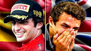 Lando NORRIS And CARLOS Sainz FUNNY Moments  Formula 1  mrundersteer [upl. by Arinayed]