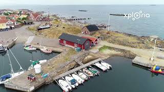 Torekov Hamn Western Sweden 201807 aerial video [upl. by Pardo]