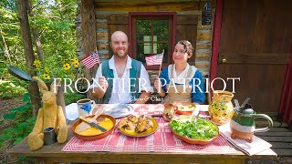 🐓1800s Outdoor Supper  Best Chicken EVER  Barn Raising  LIVE CHAT [upl. by Atsirak]