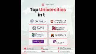 The Best UK Universities for International Students  Top Universities in the UK 2024  2025 [upl. by Lledniuq]