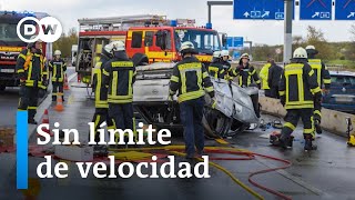 Acelerar sin límites en las autopistas alemanas [upl. by Trela]