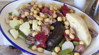 🥘 Olla Fresca de Albacete con Garbanzos Receta Manchega 💕 [upl. by Gamaliel]