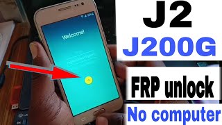 samsung j2 ka frp lock kaise tode [upl. by Lewendal]