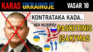 Vas 10 Ukrainos Aukščiausiojo Generolo Pabaiga Avdijivka Beveik Apsupta  Karas Ukrainoje Apžvalga [upl. by Nagle]