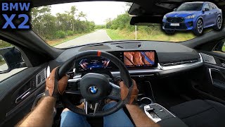 2024 BMW X2 M35i xDrive new generation  POV driving [upl. by Ximena564]