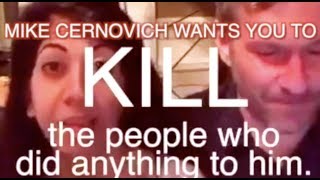 quotWeird Mikequot Cernovich amp wife urge Twitter followers to MURDER for Mike [upl. by Nivlak595]