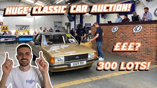 I ATTEND A 300 LOT CLASSIC CAR AUCTION ANGLIA CAR AUCTIONS [upl. by Aihsenod]