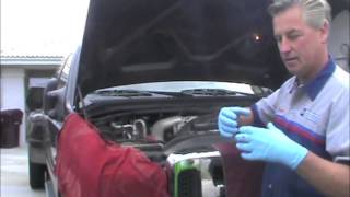 Ford Powerstroke 60 Liter Diesel F250 Charge Air Cooler Intercooler Leak Test [upl. by Ehrlich762]