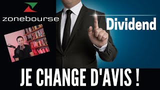 Je change davis sur les dividendes [upl. by Worra]