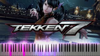 Infinite Azure Tekken 7  Synthesia  Piano Tutorial [upl. by Plusch609]