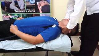 Ajuste Quiropractico Cervical  QUIROGYM PERU [upl. by Aneetsyrk]