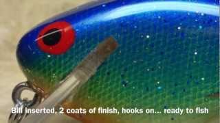 Building a Balsa Crankbait [upl. by Stokes]