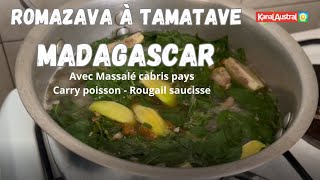 CUISINE  ROMAZAVA à TAMATAVE MADAGASCAR by KANAL AUSTRALTV [upl. by Eanil]