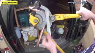 HOW TO BEND COPPER PIPE  90 DEGREE ELBOW  Plumbing Tips [upl. by Tammany10]