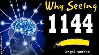 Angel Number 1144 Spiritual Sybolism – The Reason Why Are You Seeing 1144 [upl. by Eyde]