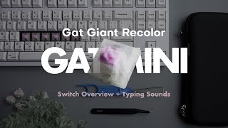 New Gateron Linear  Gateron Mini Switch Overview [upl. by Welker]