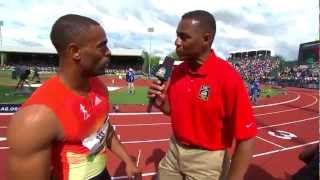 2012 Mens US Olympic 100m trials FINALS HD [upl. by Dickens438]