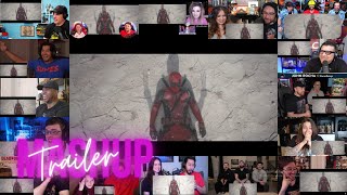 Deadpool amp Wolverine  Official Teaser Reaction Mashup  😂😎  Ryan Reynolds amp Hugh Jackman [upl. by Andres683]