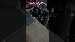 Led screen fitting shorts cricketbhatiajivlogs [upl. by Airdnahs284]