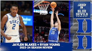 EndofSeason Reviews for Jaylen Blakes amp Ryan Young  Duke Blue Devils Podcast [upl. by Notffilc618]