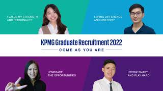 KPMG GRADUATE RECRUITMENT PROGRAM [upl. by Hoj952]