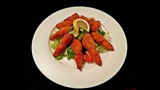 Fried Frog Legs  Przeni Zablji Bataci  Recipe [upl. by Mairym]