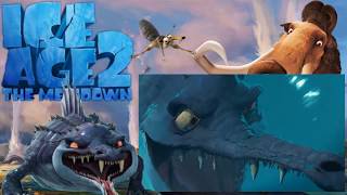 CRETACEOUS AND MAELSTROM  ICE AGE 2 THE MELTDOWN 2006  BLUE SKY STUDIOS [upl. by Schober]