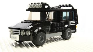 Lego SUV Car MOC [upl. by Anir]