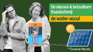 WATERACCU 🔋 De nieuwe amp betaalbare thuisbatterij [upl. by Unni]