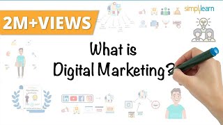 Digital Marketing In 5 Minutes  What Is Digital Marketing  Learn Digital Marketing  Simplilearn [upl. by Rellia]