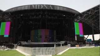 Madonna Live in Abu Dhabi at du Arena  Final Setup [upl. by Einnaej]