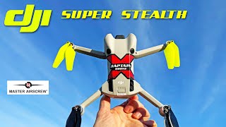 NEW Super Stealth Props for the DJI Mini 4 amp 3 Pro  Review [upl. by Ynnob]