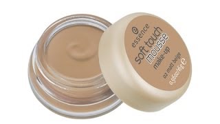 Essence Soft Touch Mousse Foundation  First Impression amp Review  Affordable Makeup [upl. by Corby]