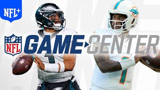 Dolphins vs Eagles on NFL Game Center Follow all the Action LIVE [upl. by Emogene]