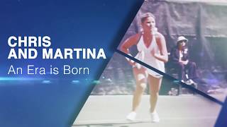 US Open 50 Moments That Mattered The Chris Evert  Martina Navratilova Rivalry Begins [upl. by Shurwood436]