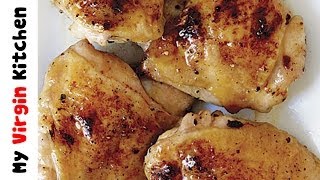 Cheeky Stuffed Chicken Thighs  MYVIRGINKITCHEN [upl. by Ainiger]