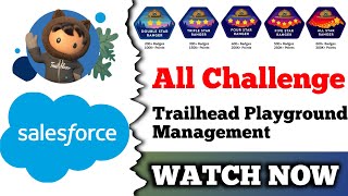 Trailhead Playground Management  Salesforce Trailhead  All Challenge [upl. by Ikairik703]