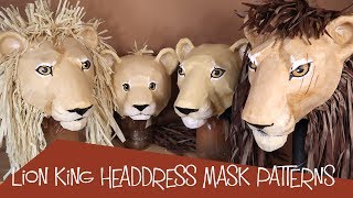 The Lion King Headdress Patterns  Intro [upl. by Blanchard]