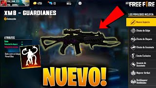 🔥OFICIAL PRÓXIMA ARMA EVOLUTIVA XM8 GUARDIAN DEL DESTINO EN FREE FIRE ÚLTIMA ARMA EVOLUTIVA  FF [upl. by Ardnoed695]