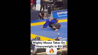 Demetrious “Mighty Mouse” Johnson Takes On Heavyweight at Brown Belt ibjjf [upl. by Keary378]